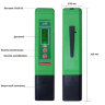 pH-метр с автокалибровкой и подсветкой зеленый ИВА-Тест